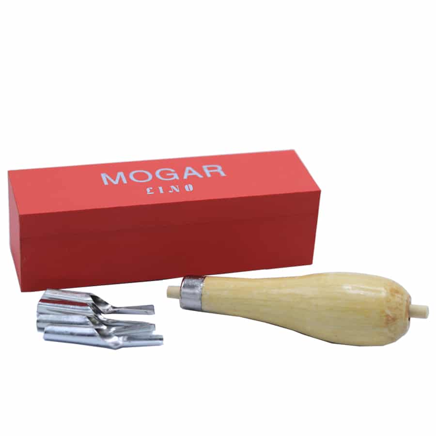 مغار (درفش)جعبه چوبی 4 نوک