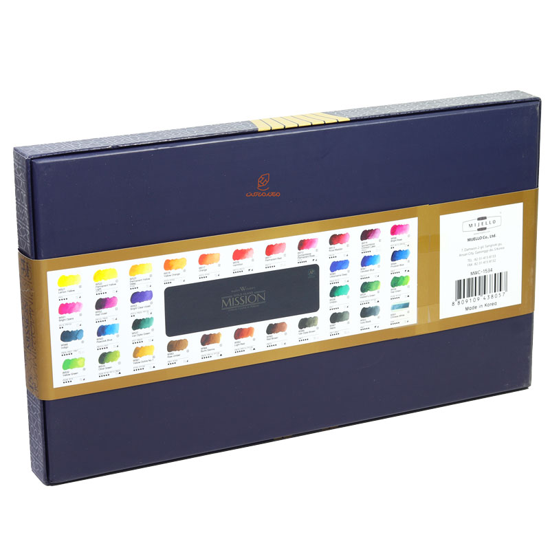 آبرنگ 34 رنگ میشن MISSION (2)