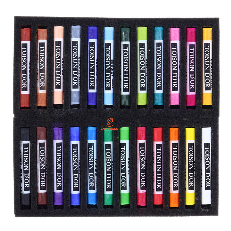 گچ پاستل 24 رنگ مقوایی کوه نور (5)