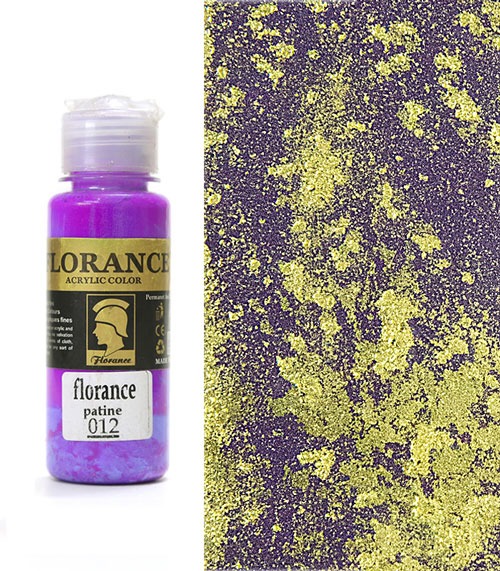 رنگ پتینه بنفش کد 012 فلورانس