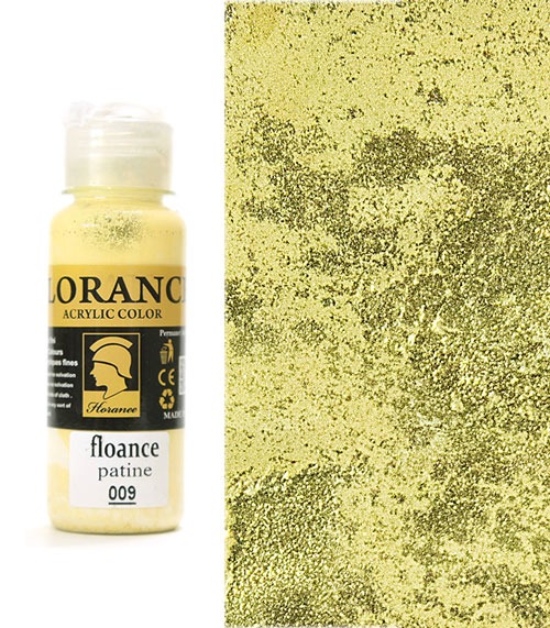 رنگ پتینه کرمی کد 009 فلورانس