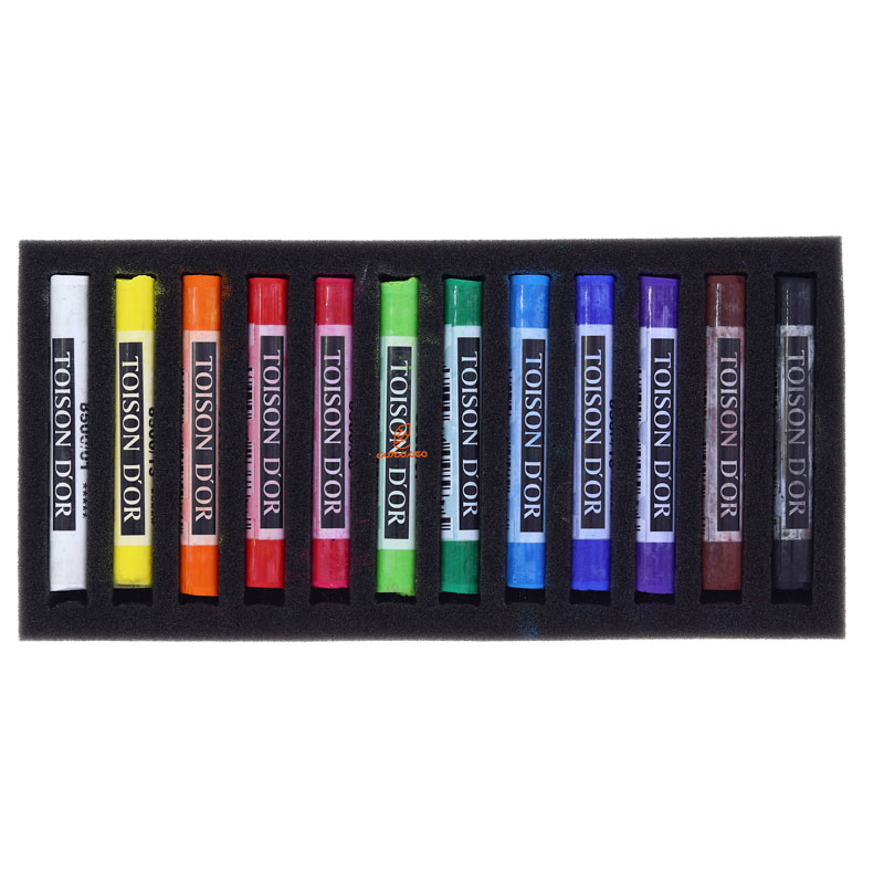 گچ پاستل 12 رنگ مقوایی کوه نور (4)