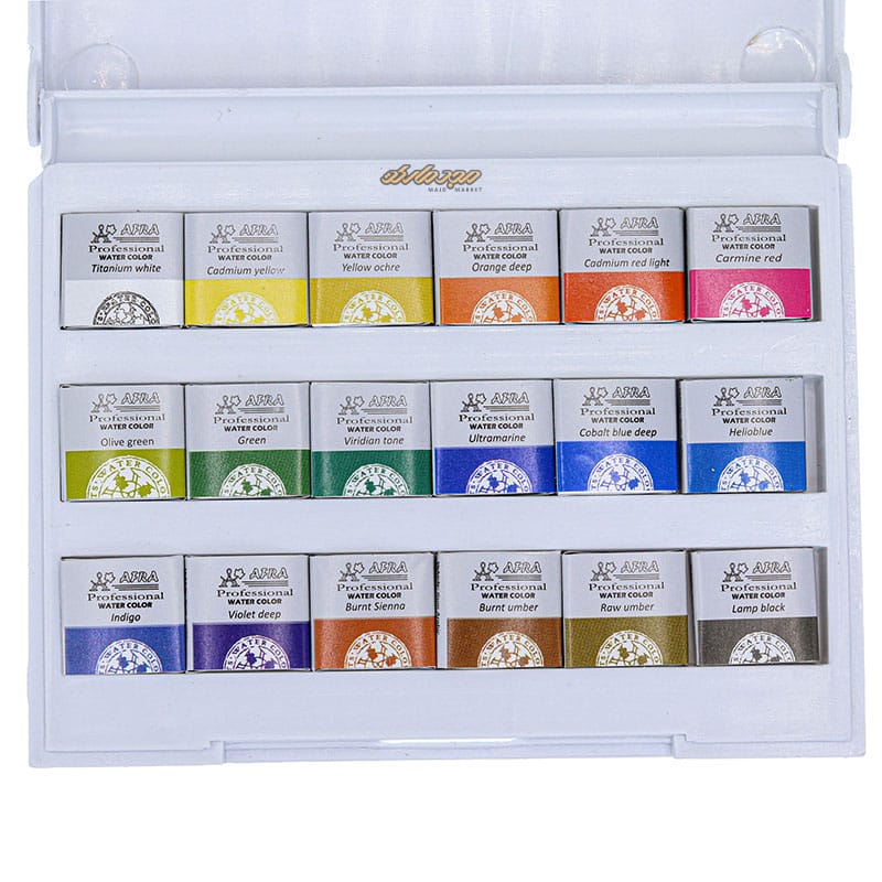آبرنگ 18 رنگ افرا (1)