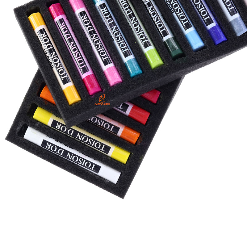 گچ پاستل 24 رنگ مقوایی کوه نور (1)