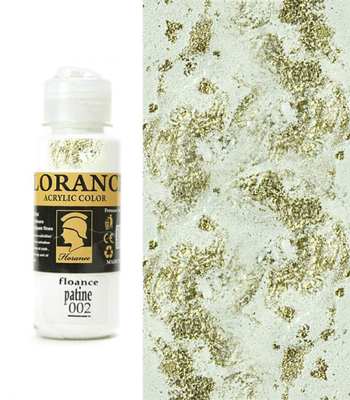 رنگ پتینه سفید شیری کد 002 فلورانس