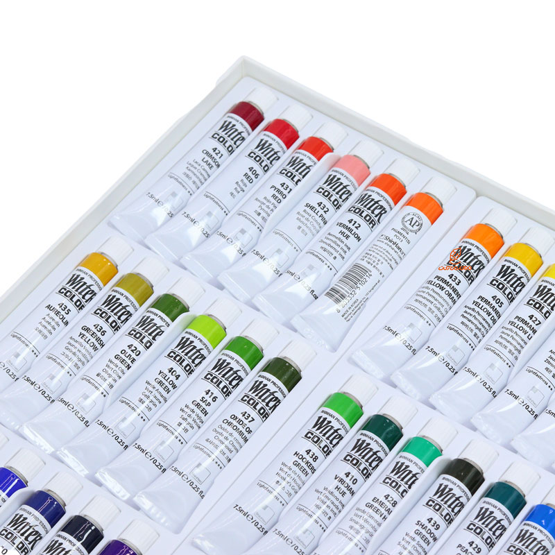 آبرنگ تیوپی 48 رنگ شین هان (4)