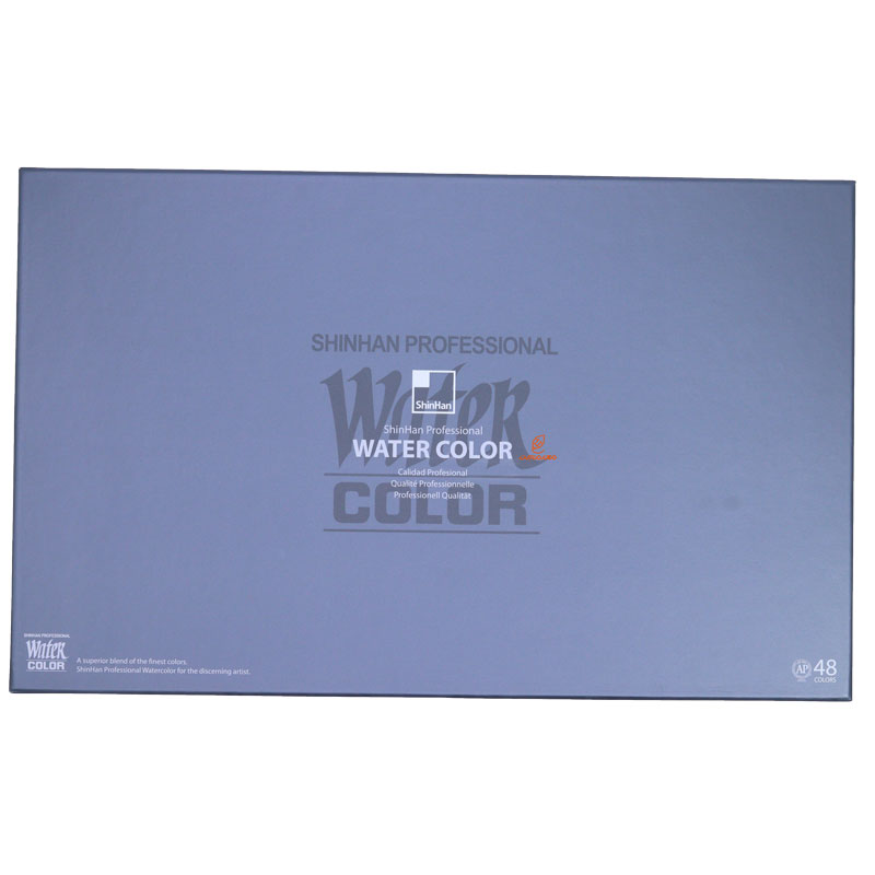 آبرنگ تیوپی 48 رنگ شین هان