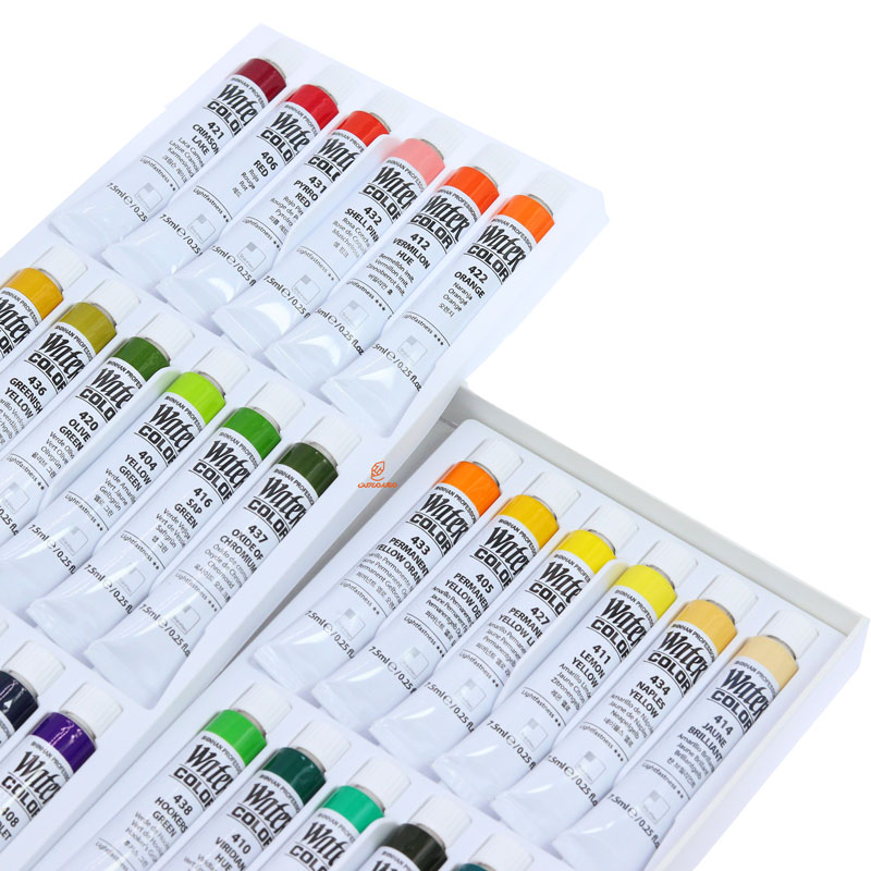 آبرنگ تیوپی 48 رنگ شین هان (5)