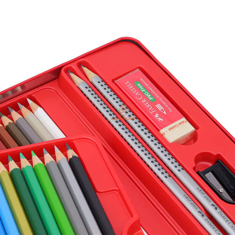 مدادرنگی 48 رنگ فلزی طرح کلاسیک فابرکاستل FABERCASTELL (8)