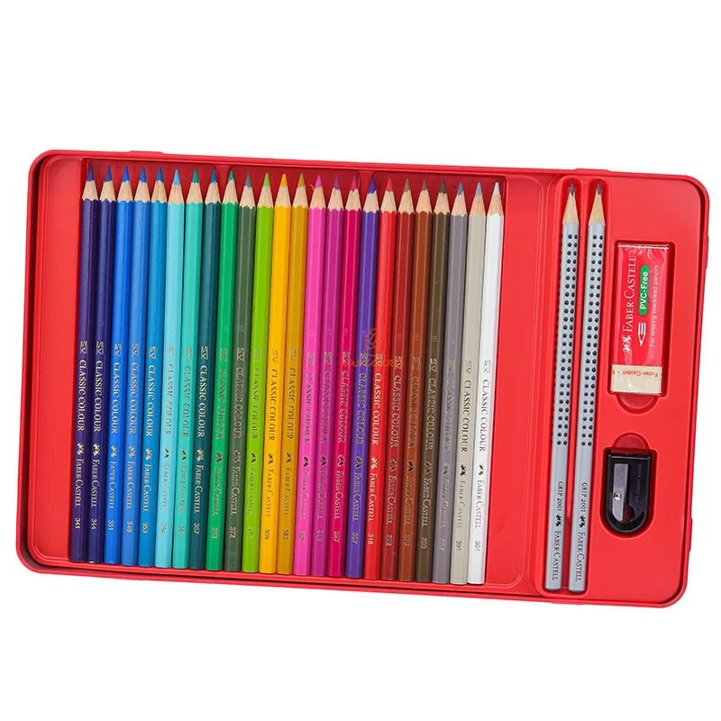 مدادرنگی 48 رنگ فلزی طرح کلاسیک فابرکاستل FABERCASTELL (7)