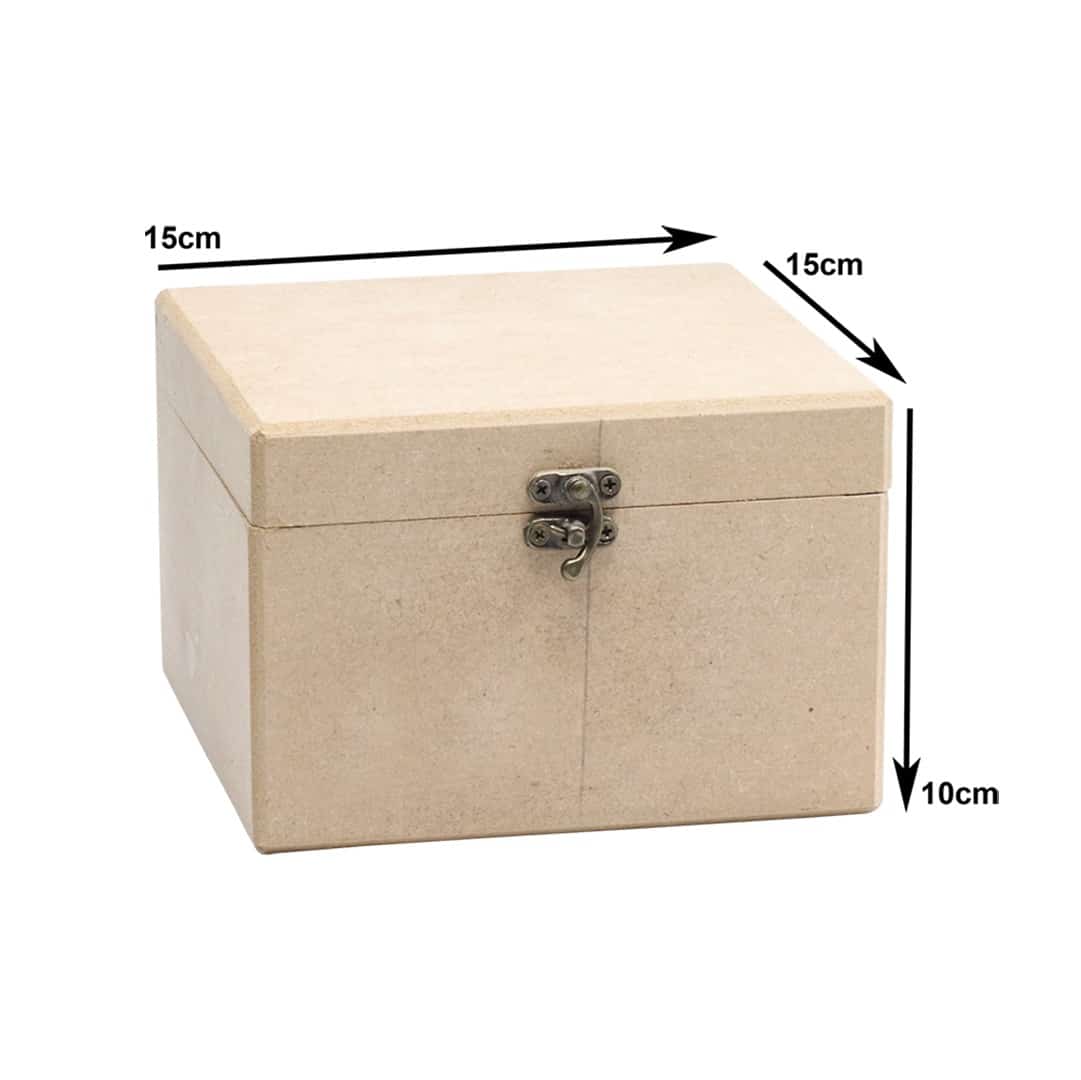 جعبه چوبی مربع کادنس 62/2