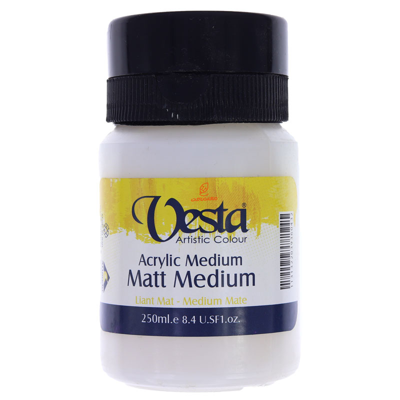 مدیوم مات اکریلیک 250 میل وستا