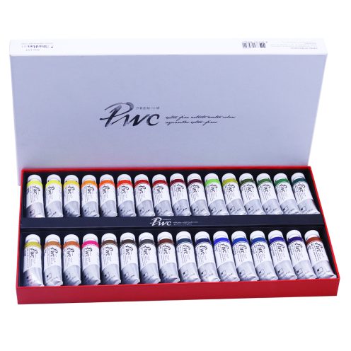 آبرنگ 32 رنگ مدل PWC شین هان