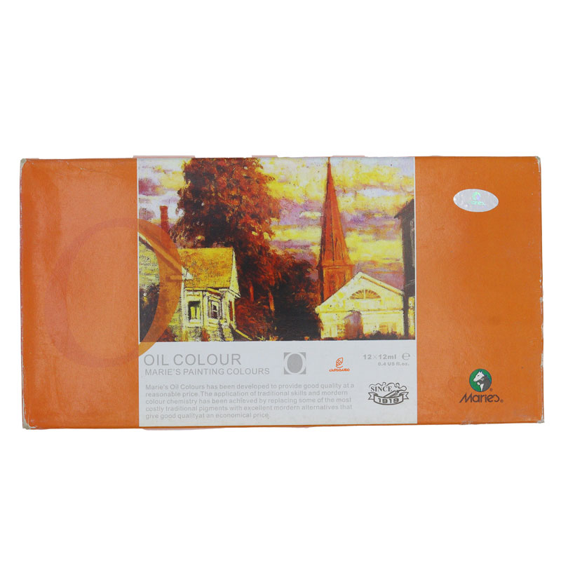 رنگ روغن آرتیست 12 رنگ ماریس