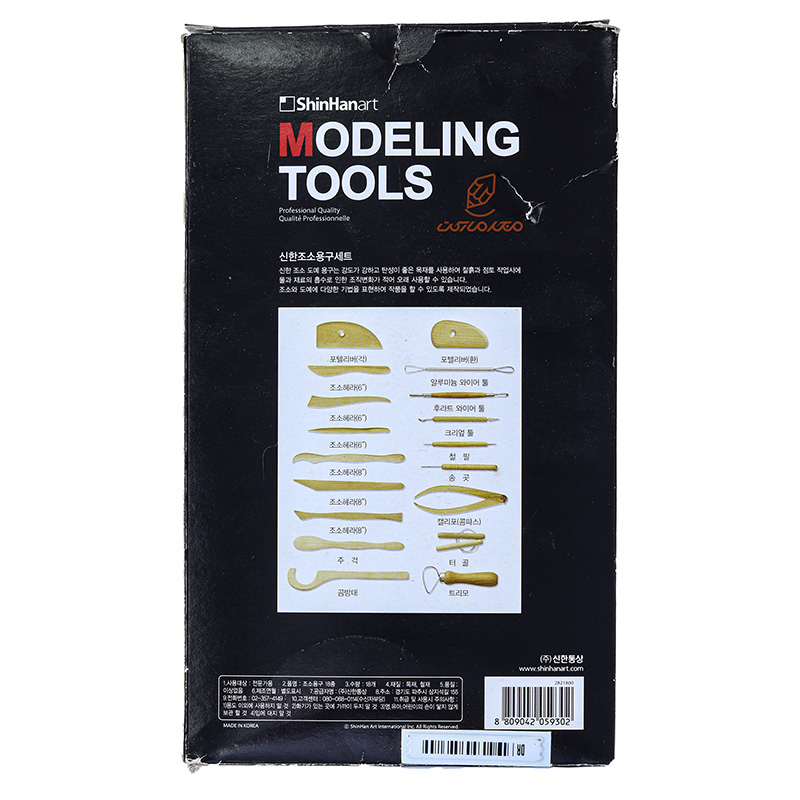 ابزار مجسمه سازی 18 قطعه شین هان (2)