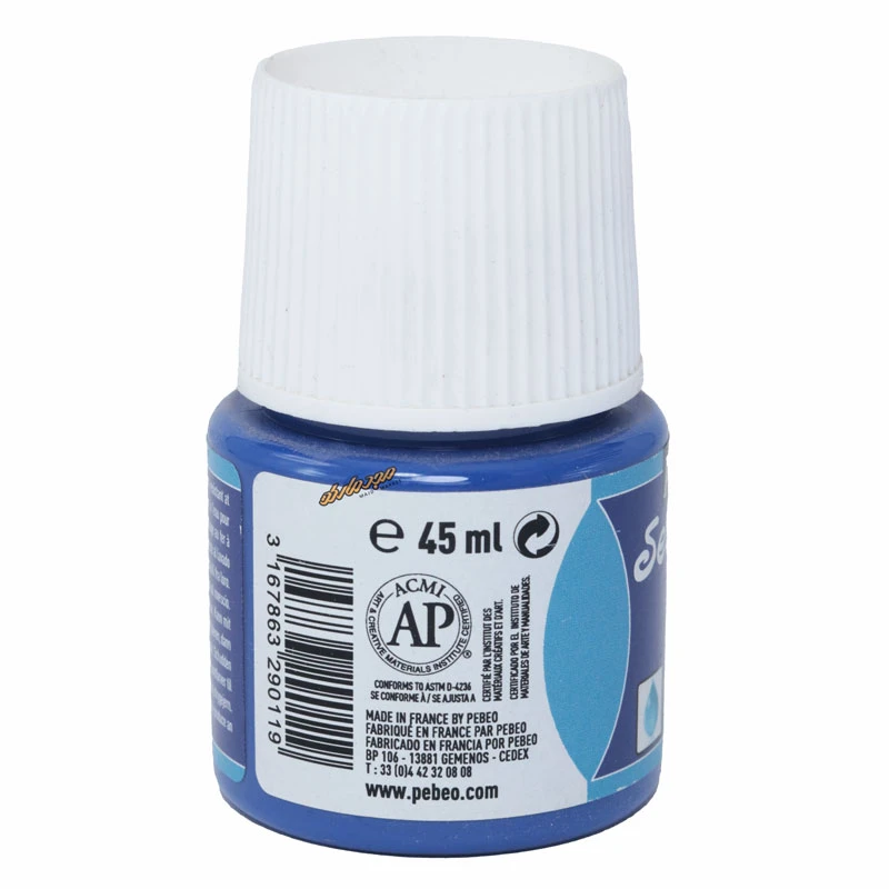 رنگ پارچه ترنسپرنت آبی 11 (COBALT BLUE) ستا کالر پ ب او PEBEO (2)