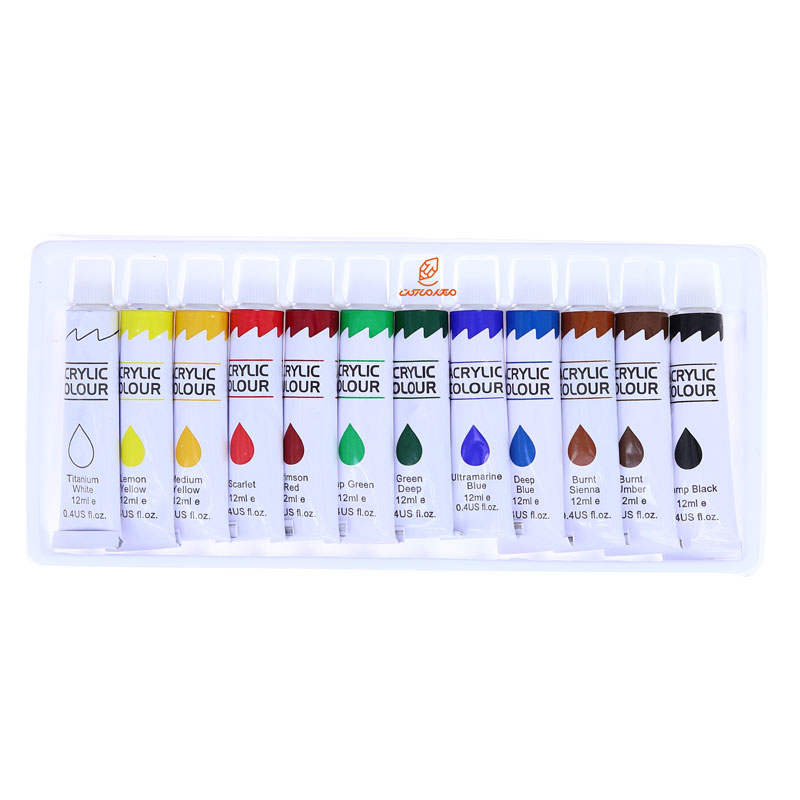 اکریلیک 12 رنگ مسکو MESCO (5)