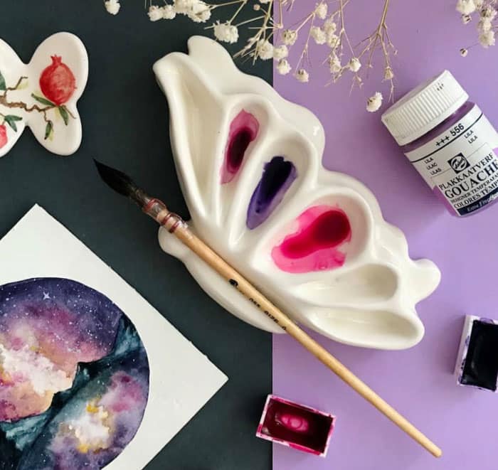 پالت سرامیکی پروانه وندا