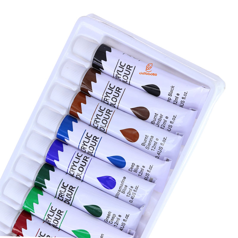 اکریلیک 12 رنگ مسکو MESCO (1)