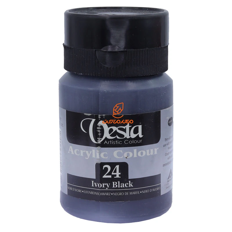 رنگ اکریلیک تک رنگ 250 میل وستا VESTA (4)