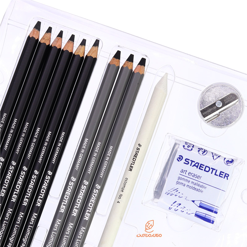 ست ذغالی 61100C استدلر (1)