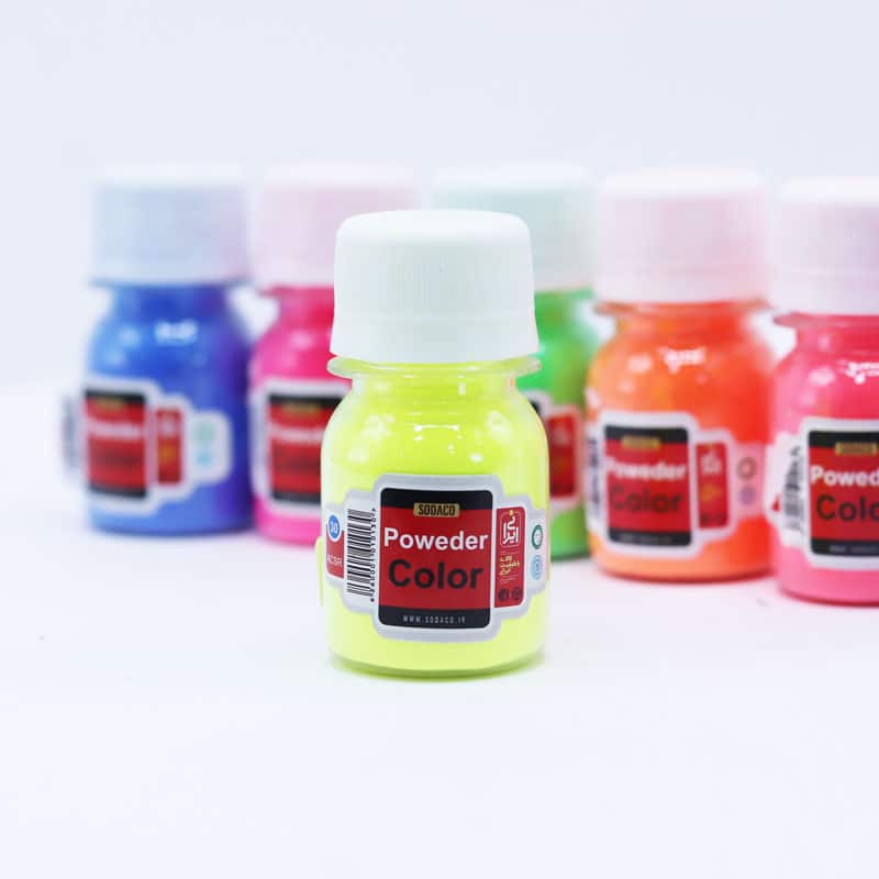 رنگ پودری فلورسنت سوداکو SODACO