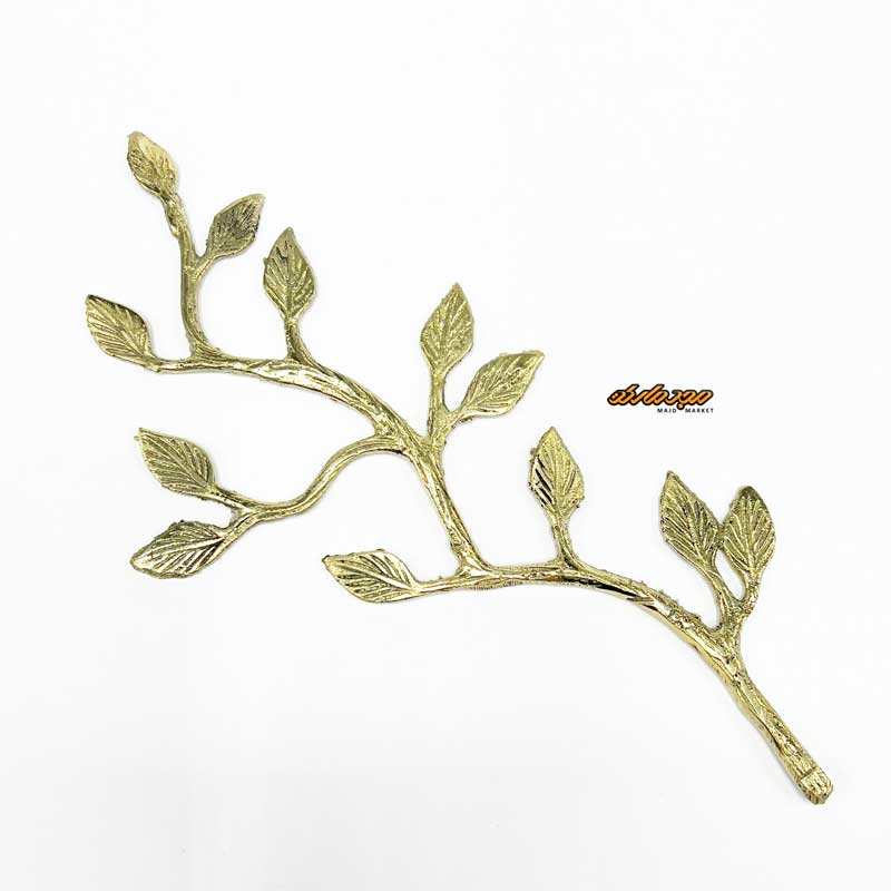 پایه برگ طلایی تک عددی رزین