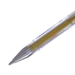 خودکار سیگنو ژل 0.8 طلایی (UM100) یونی بال (4)