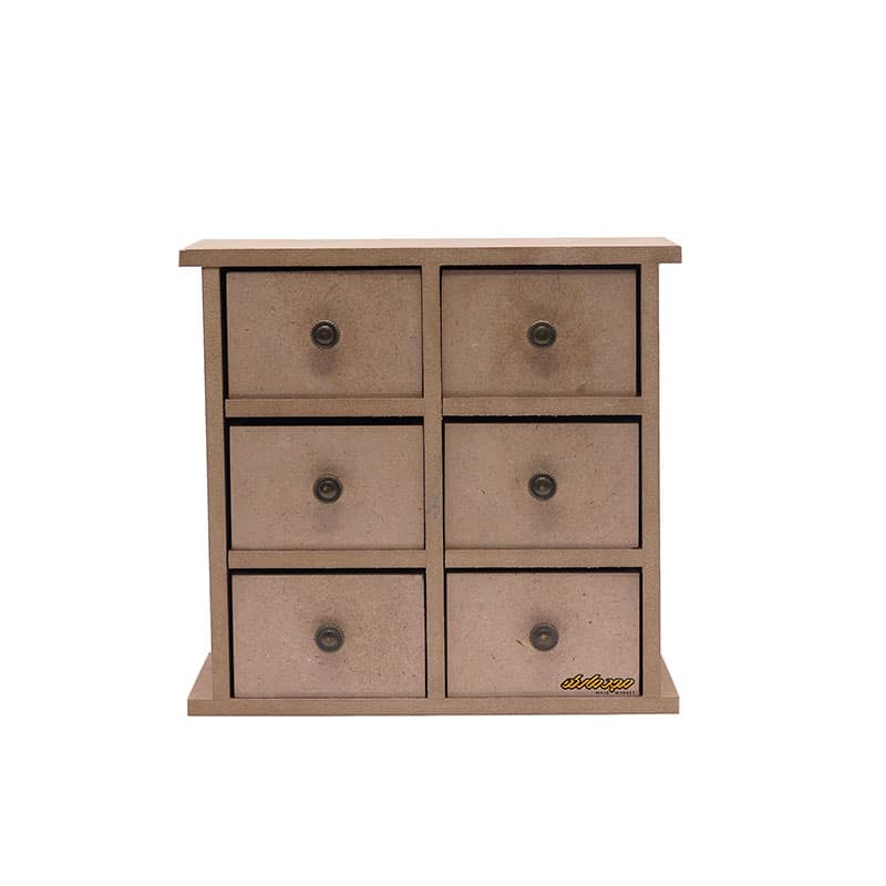 جعبه چوبی کشو دار 3 طبقه 102