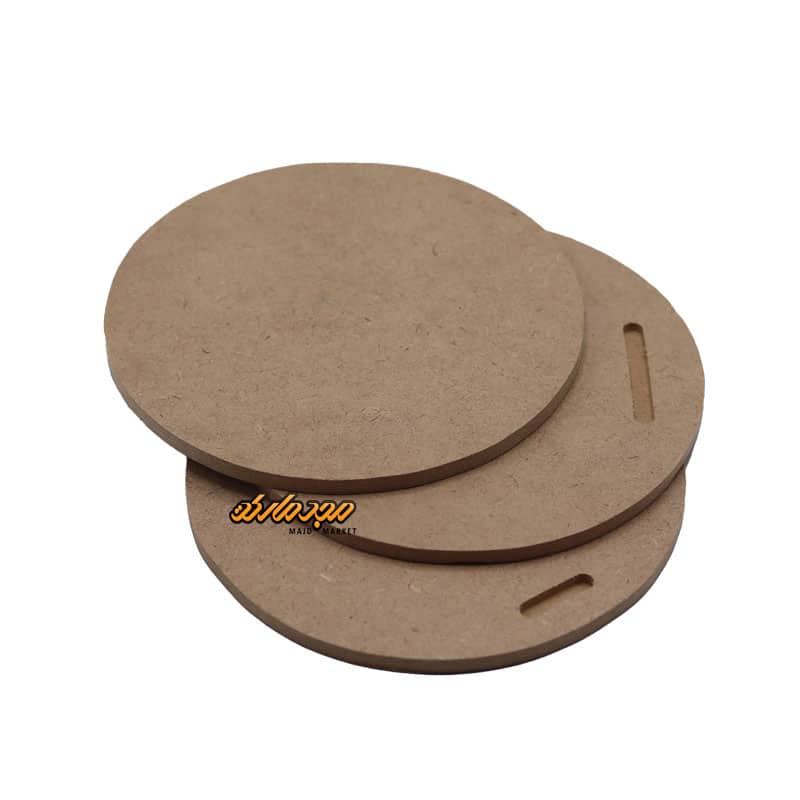 صفحه (بیس) چوبی گرد قطر 15 سانتیمتر 164/3