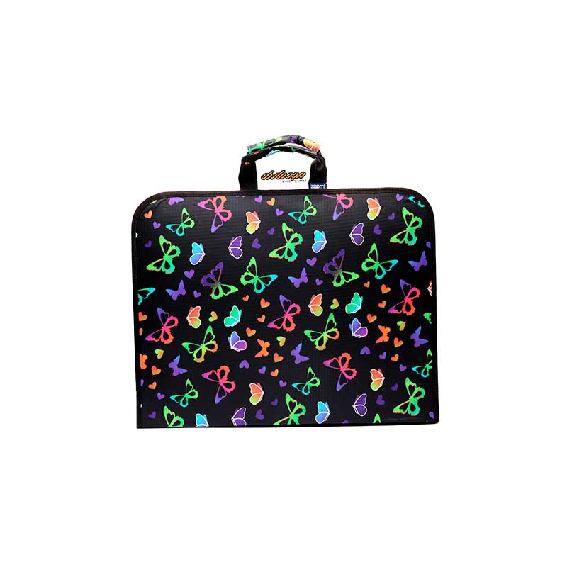 کیف آرشیو A3 طرح پروانه 3003 زووم