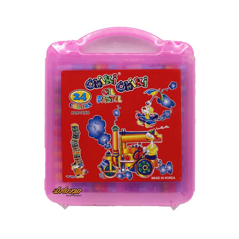 پاستل روغنی 24رنگ چیکی چیکی1