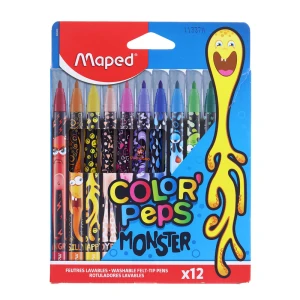 ماژیک رنگ آمیزی 12 رنگ مپد MAPED