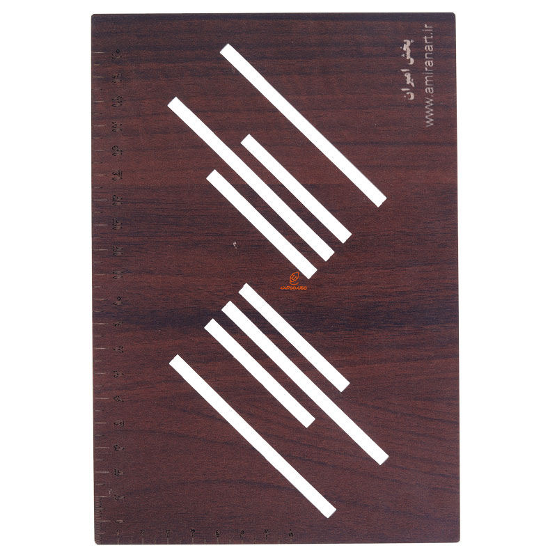 شابلون خوشنویسی چوبی چلیپا