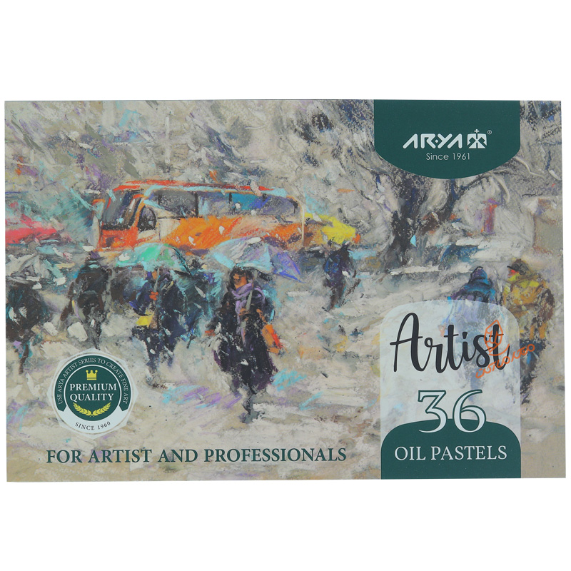 پاستل روغنی 36 رنگ آرتیست آریا (5)
