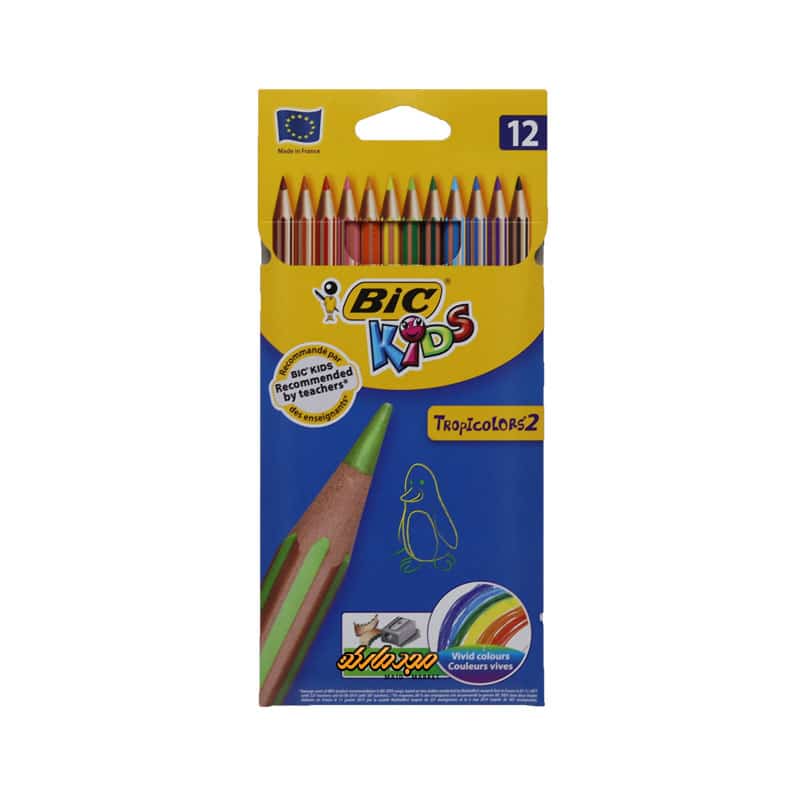 مداد رنگی 12 رنگ تراپی کالر بیک