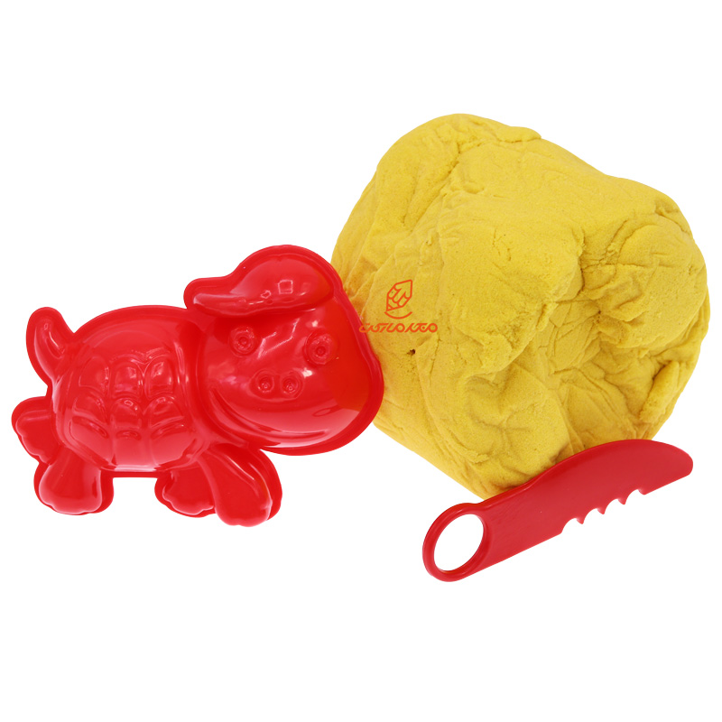 شن بازی جادویی 300 گرمی زرد آریا