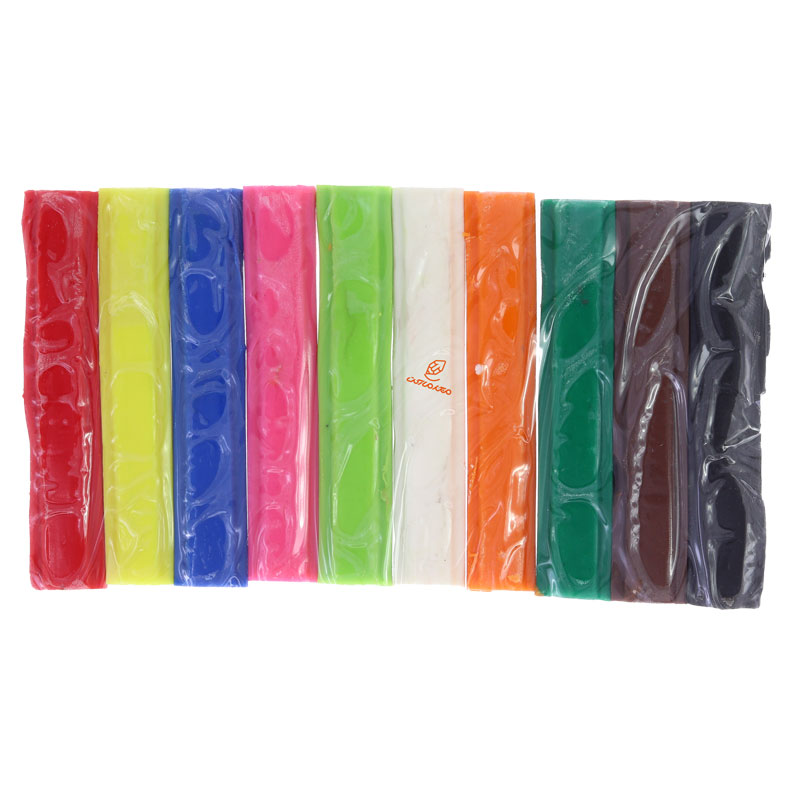 خمیر بازی 10 رنگ جعبه مقوایی آریا (1)