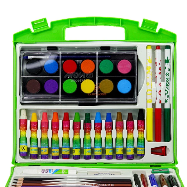 کیف ست نقاشی سبز آریا ARYA (7)
