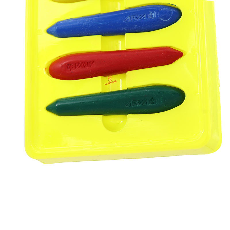 مداد شمعی 6 رنگ مدادی آریا (5)