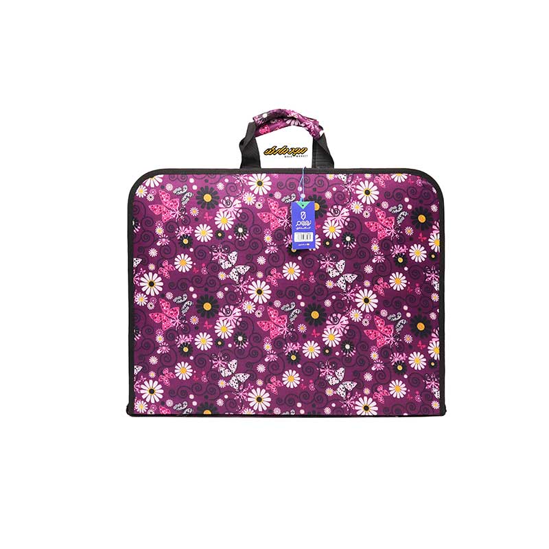 کیف آرشیو A3 طرح گل 3003 زووم