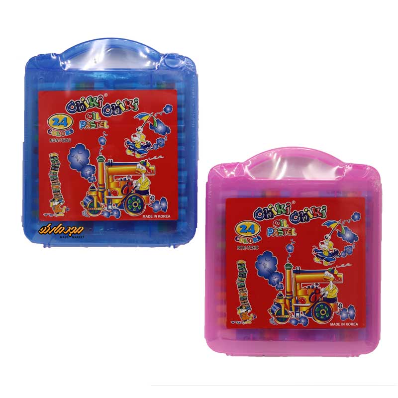 پاستل روغنی 24 رنگ چیکی چیکی
