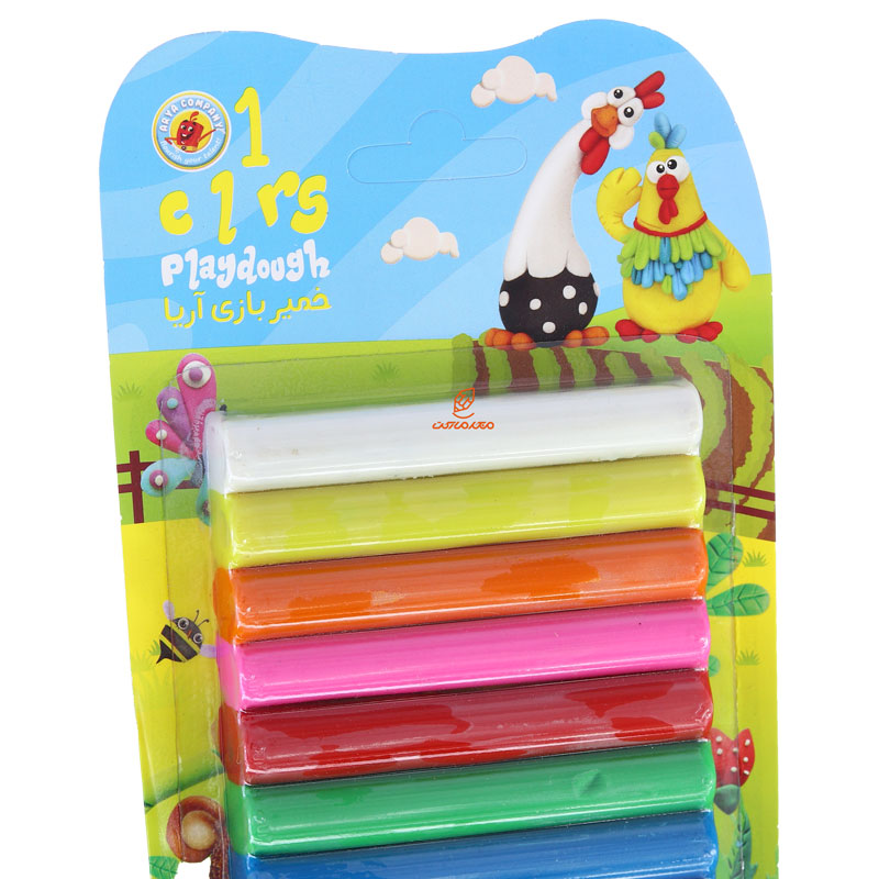 خمیر بازی 10 رنگ وکیومی آریا (1)