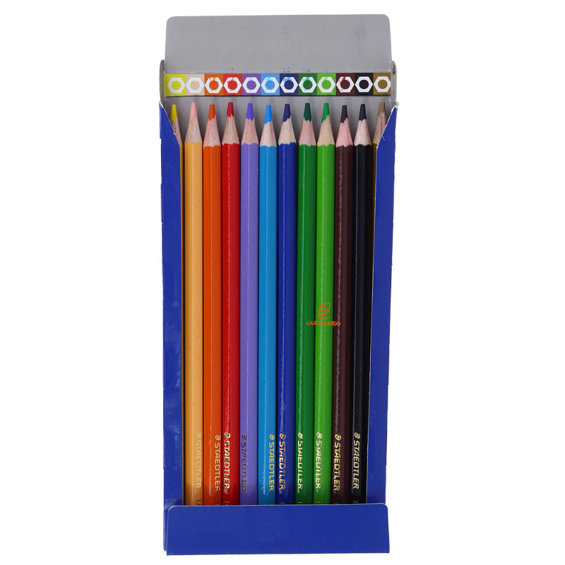 مداد رنگی 12 رنگ جعبه مقوایی سافت استدلر (5)
