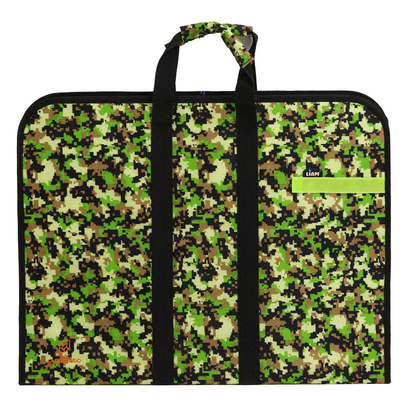 کیف آرشیو A3 طرح ارتشی سبز 3033 لیام (2)