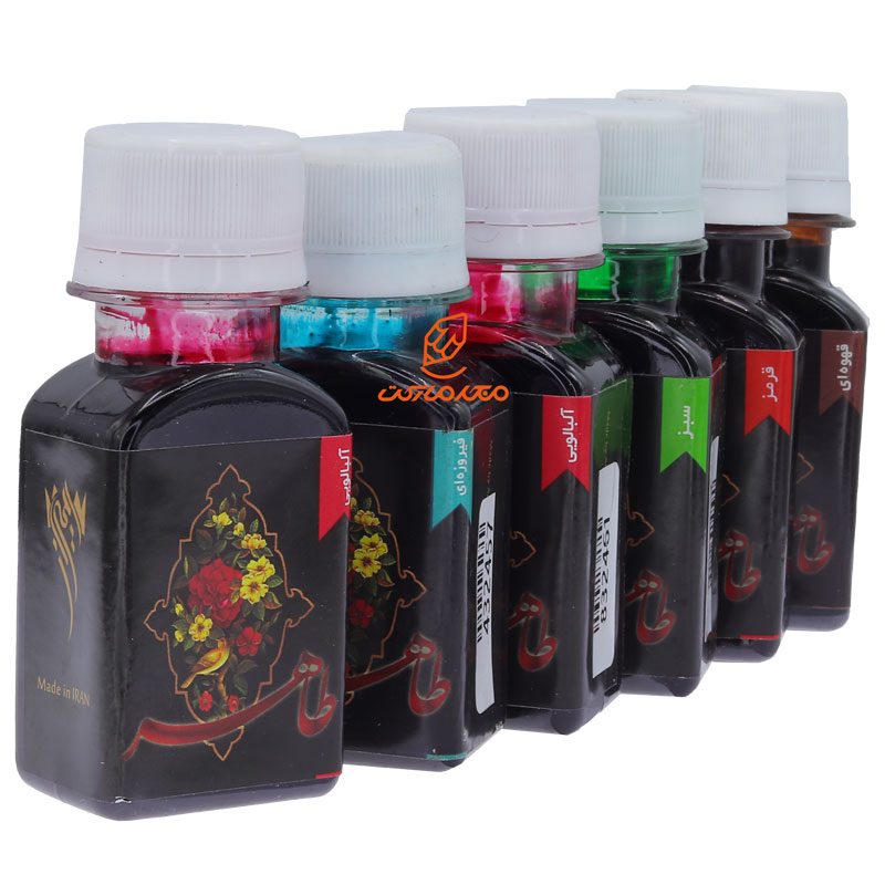 مرکب خوشنویسی رنگی طاهر (1)