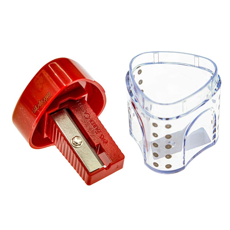 تراش مخزندار تک سوراخ قرمز فابر کاستل (2)