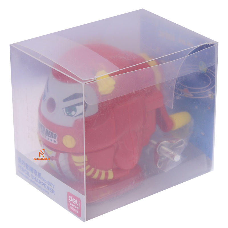 تراش رومیزی طرح ربات قرمز دلی DELI (2)