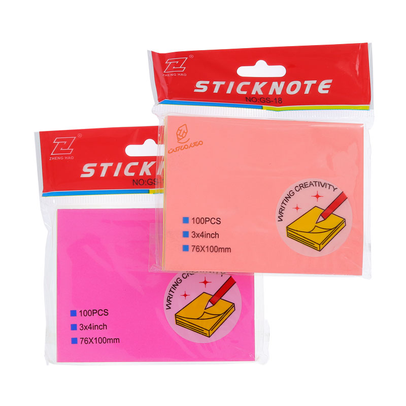 پست ایت (استیک نوت) 76*100 بدون خط ژنگ