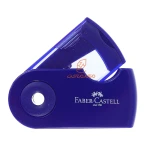 تراش مخزندار غلاف دار آبی فابر کاستل FABERCASTELL (4)